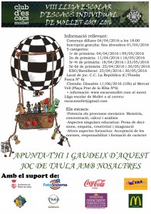 Lliga_Escolar_escacs_Mollet_2016